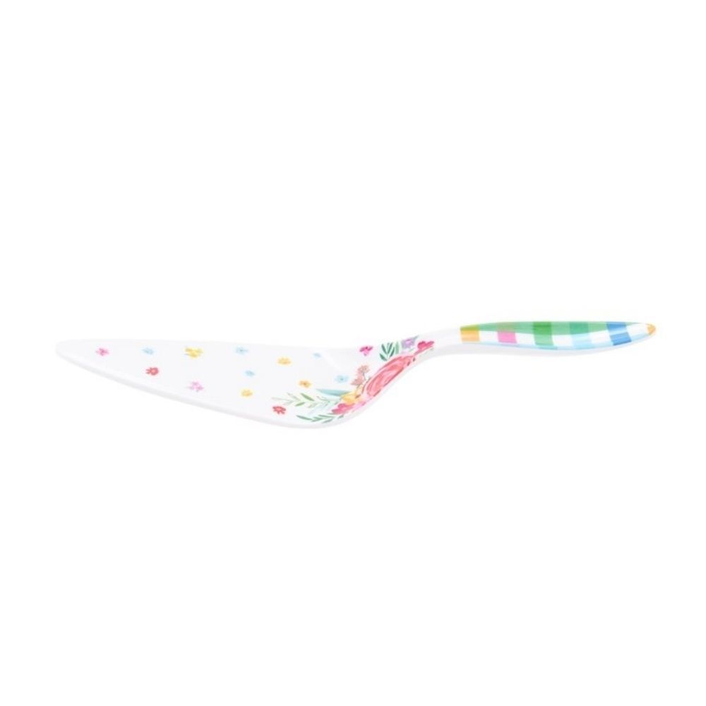 🌺 New Pioneer Woman Melamine 9" Floral Birthday Cake Server - Picture 6 of 8